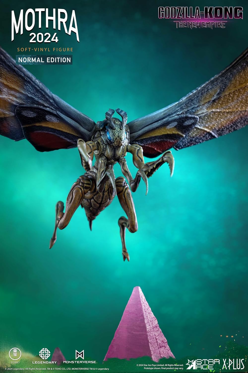 Godzilla x Kong: The New Empire: Mothra Soft Vinyl Figure