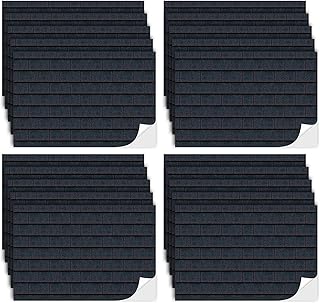 Flutesan 12 Pcs Miniature Dollhouse Wallpaper and Flooring Peel and Stick Mini DIY Self Adhesive Dollhouse Accessories 8.27 x 11.69 Inch (Roof Shingles Black Rectangular)