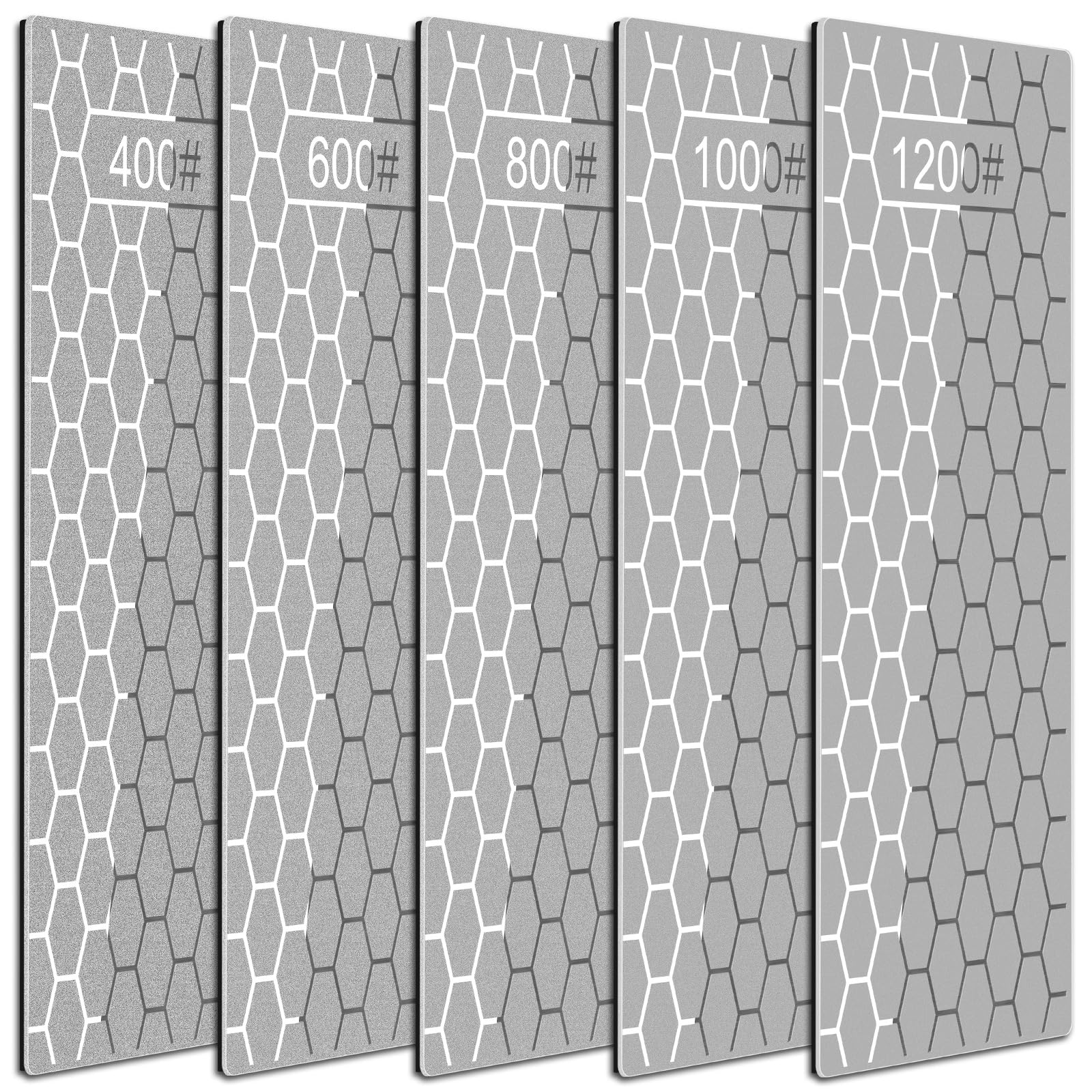 Diamond Sharpening Stone,400/600/800/1000/1200 Set