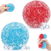 Crunchy Squishy Stress Ball for Relaxing Fidget, Party Favors, 2PCS