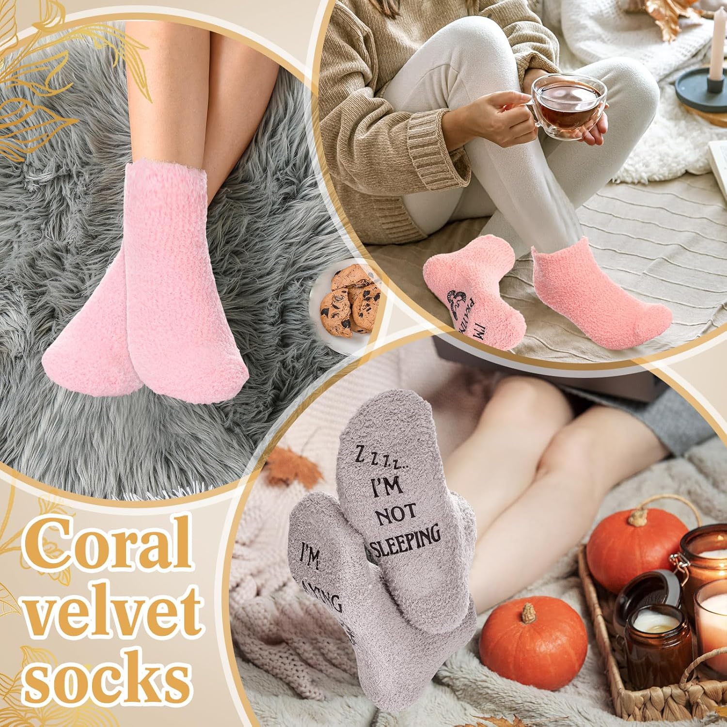 12 Pairs Christian Socks Funny Praying Fuzzy Jesus Socks Religious Gifts, I'm Not Sleeping, I'm Praying Novelty for Adults Men Women Appreciation Easter Gifts Bulk, 12 Colors - Image 6