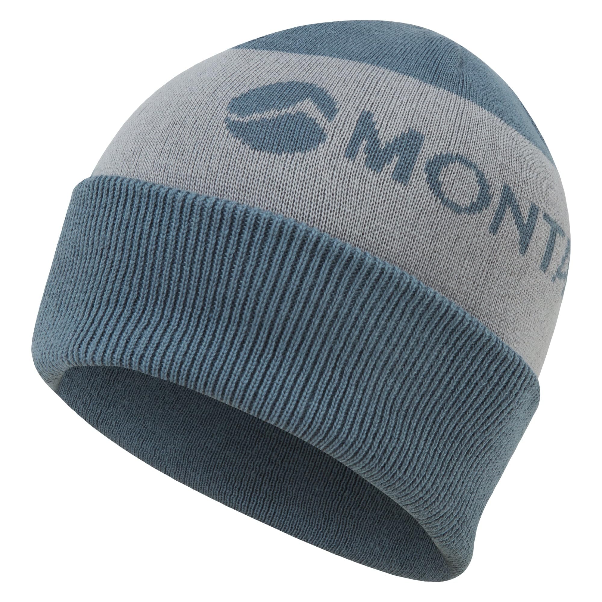 Montane Unisex Stone Blue Logo Cuffed Beanie