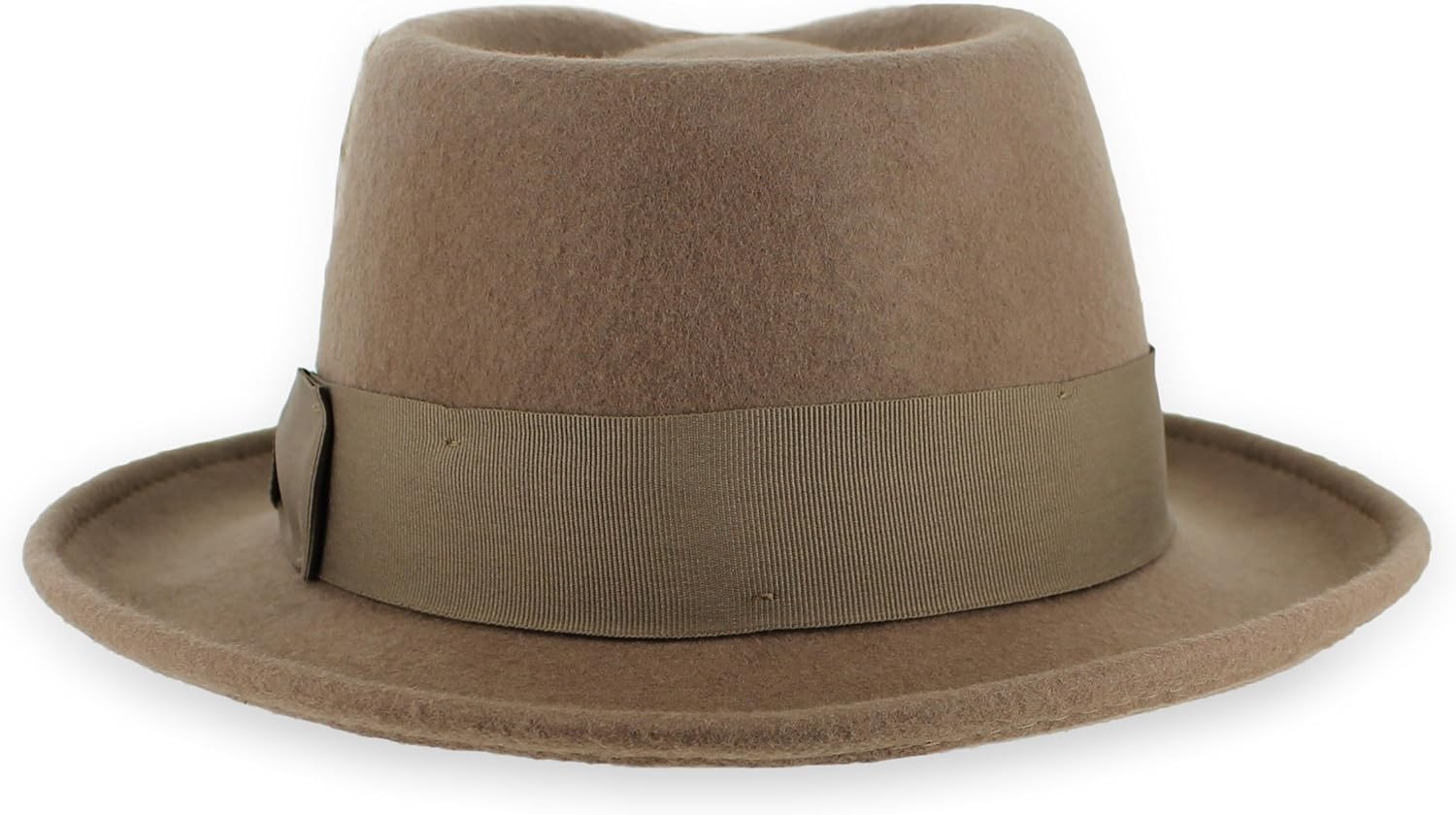 Belfry Gangster 100% Wool Stain Resistant Crushable Dress Fedora in Black Grey Navy Brown Pecan - Image 4