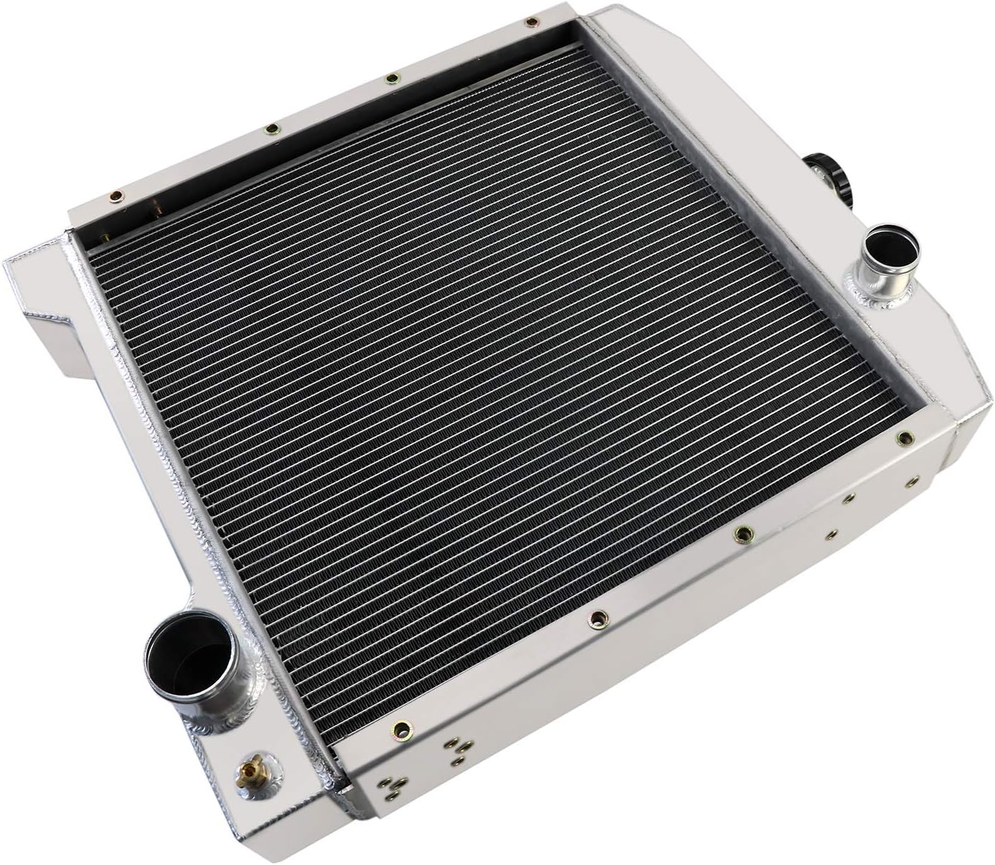 A172038 Aluminum 3Row Radiator fit Case 580 580k Series I II III Super K Backhoe-Replacement Radiator for Case 580 580k Series I II,III Super K Backhoe