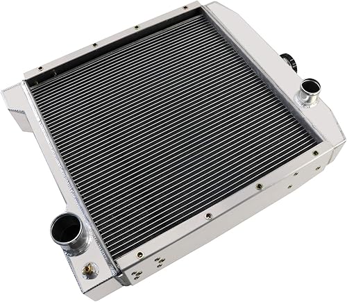 Miniatura 6 de A172038 Aluminio 3Row Radiador Fit Case 580 580k Serie I II III Super K Retroexcavadora Radiador de Repuesto para Caso 580 580k Serie I II, III