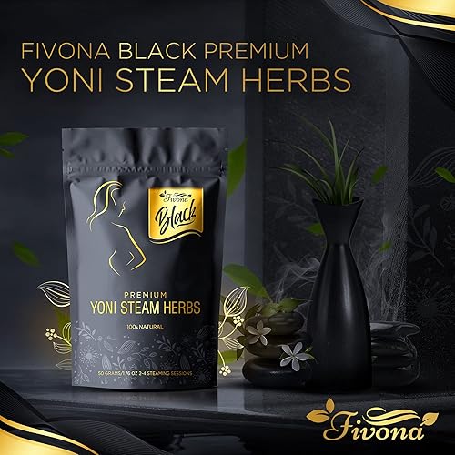 Miniatura 5 de Fivona Black Yoni Steam Herbs All Natural Femenine V SPA para desintoxicación, limpieza, olor y equilibrio de PH