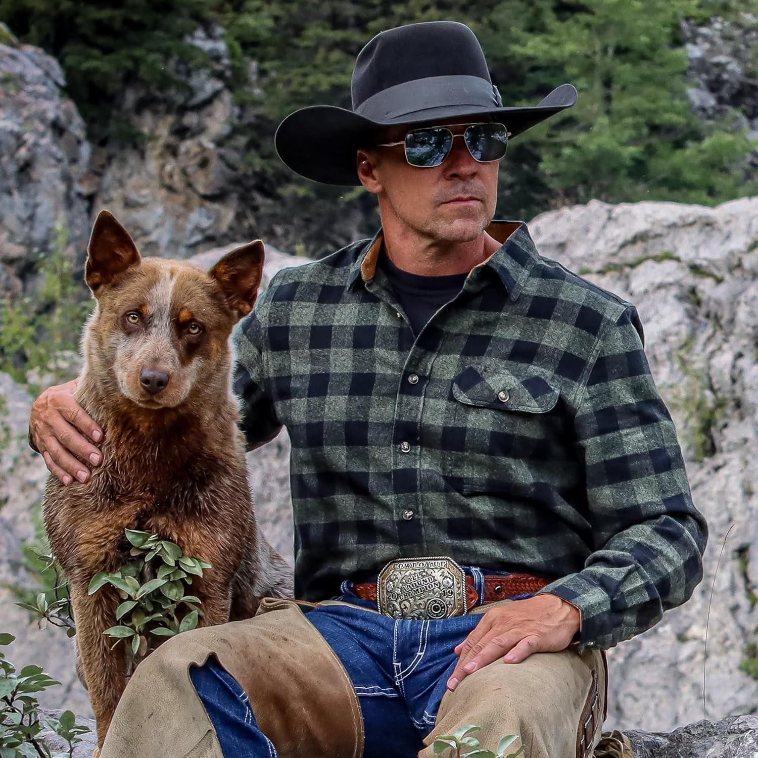 Dubinik® 6 oz Flannel Shirt for Men Long Sleeve Casual Button Down Brushed 100% Cotton Shirt - Image 3