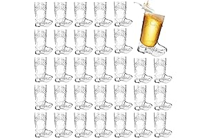 Mini Cowboy Boot Shot Glasses 30oz Party Decorations