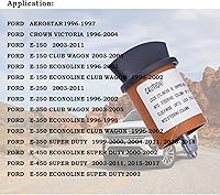 Vista 4 de Interruptor de bloqueo del cilindro de encendido con 2 llaves LC6177 Reemplazo para Dorman 924-724 Compatible con Ford E-150 E-250 F-150 Lincoln