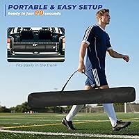 Vista 8 de Baseball Net with Batting Tee & Ball Caddy, 7x7ft Baseball Softball Batting Net with Strike Zone for Practice Hitting Pitching Fielding, Quick