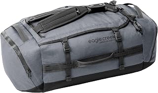 Cargo Hauler Duffle Bag 60L I Heavy Duty & Water-Resistant Travel Holdall I Backpack Duffle for Travel & Outdoor Adventures I 60L Capacity I Charcoal