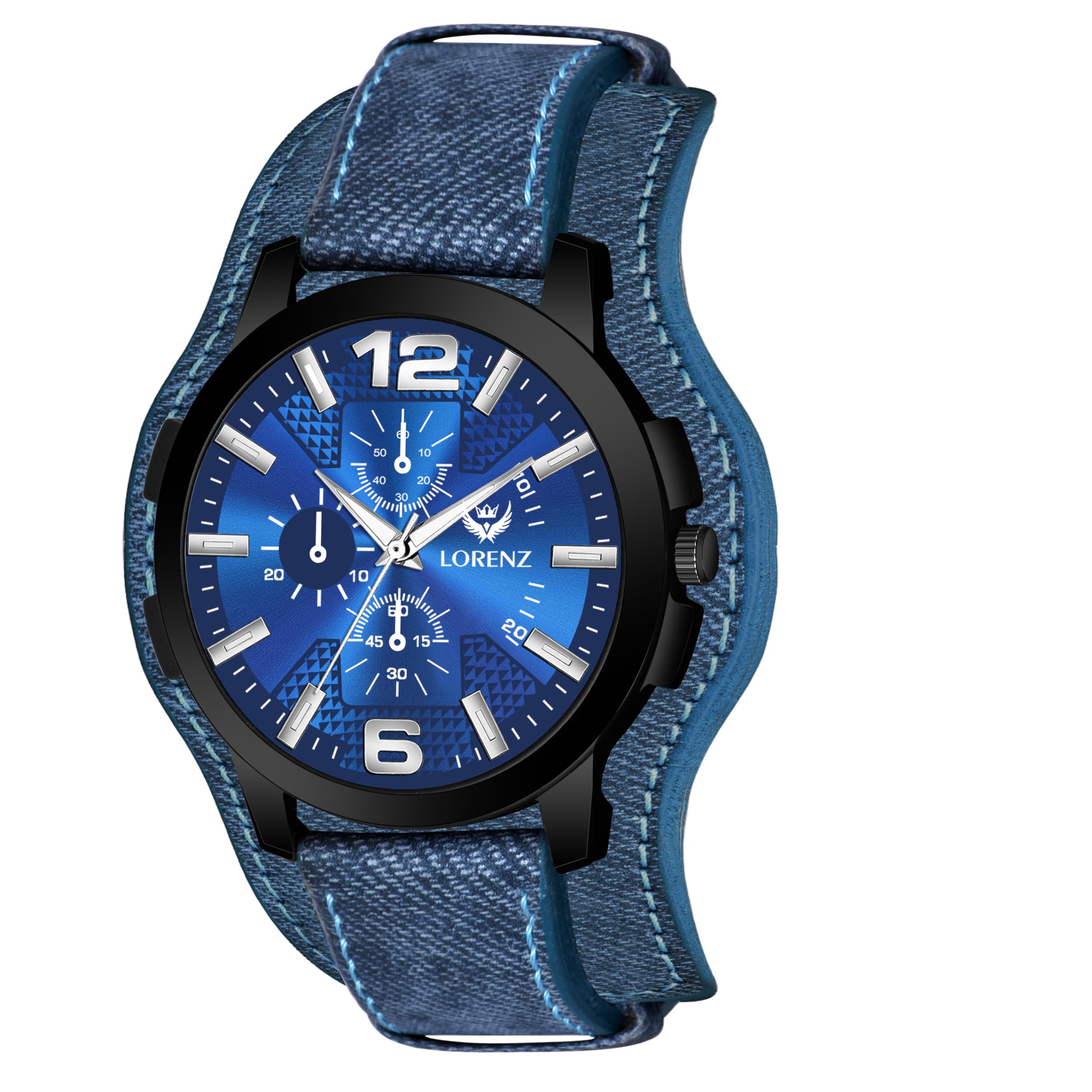 LORENZ Two-in-one Detachable Bracelet Strap Analogue Watch for Men | Watch for Boys (Blue) | MK-4078R (B0CT5GKWPY) Amazon Price History, Amazon Price Tracker