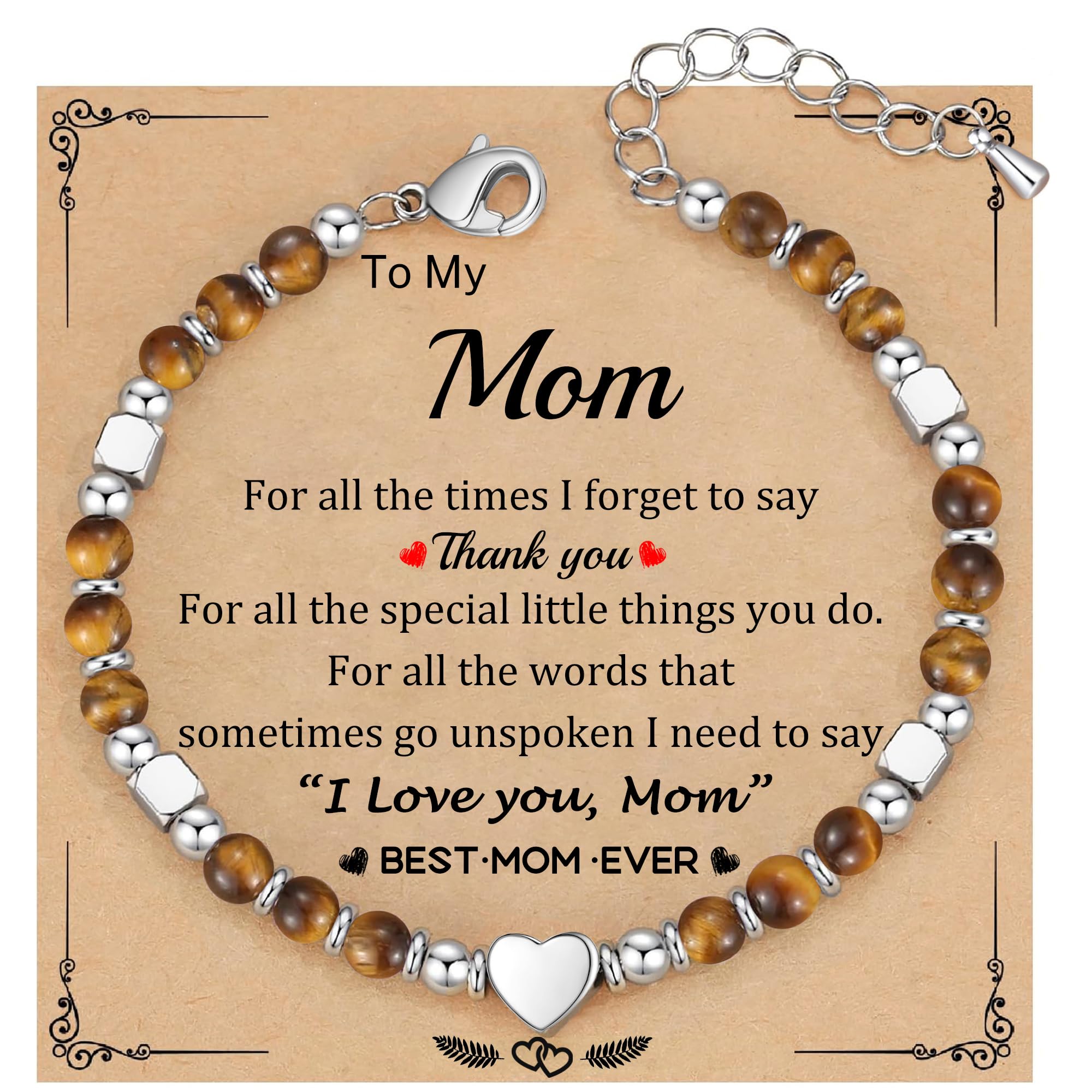 Best Friend Bracelet Gifts for Women Sister Bestie, Christmas Gift for Teens Mom Daughter Granddaughter Birthday Gift for Her Stocking Stuffers