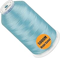 Vista 148 de New brothread - Bobina única de 5000 m de hilo de poliéster para máquina de bordar 40WT para máquinas comerciales y domésticas - Marigold