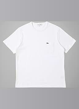 Amazon | [ラコステ] ベーシッククルーネックポケットTシャツ