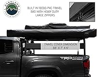 Vista 7 de Toldo OVS Nomadic 180 - Gris oscuro con estuche de viaje negro - Universal