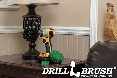 Miniatura 6 de Kit de limpieza eléctrica giratoria para bañera, azulejos y ducha