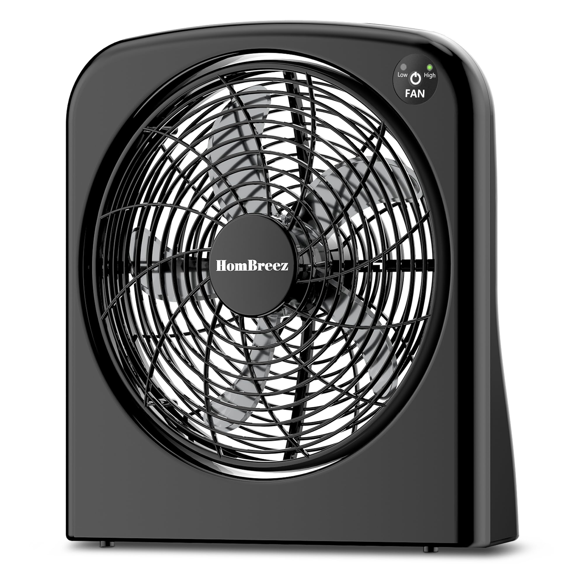 Ventilateur portable pour voyage et camping, mini ventilateur de table inclinable noir