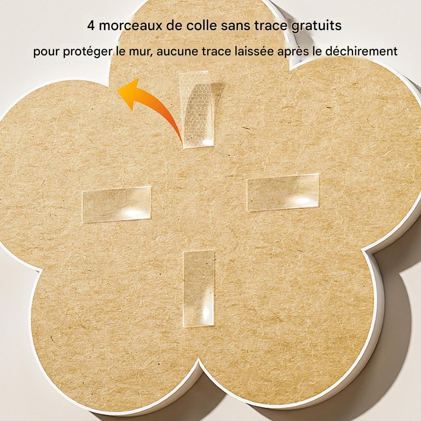 Tapis À Griffes pour Chat,Griffoir Adhésif Forme Fleur Décoratif en Sisal | pour Patte De Chat Parents d'animaux Sol Escalier Rampe Mur Chaise Canapé,Sol Mur Porte Escalier Tapis Siège