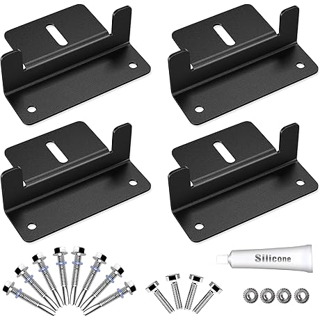 Renogy Solar Panel Mounting Brackets: Reliable Solar Panel Support for Diverse Installations