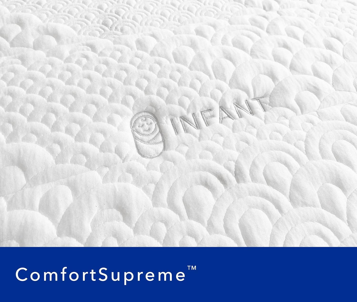 ORGANICDREAM ComfortSupreme Crib Mattress - 100% Breathable Proven to Reduce Suffocation Risk, 100% Washable, Baby + Toddler Bed, GREENGUARD Certified, Hypoallergenic - Deluxe 6" Thick - White
