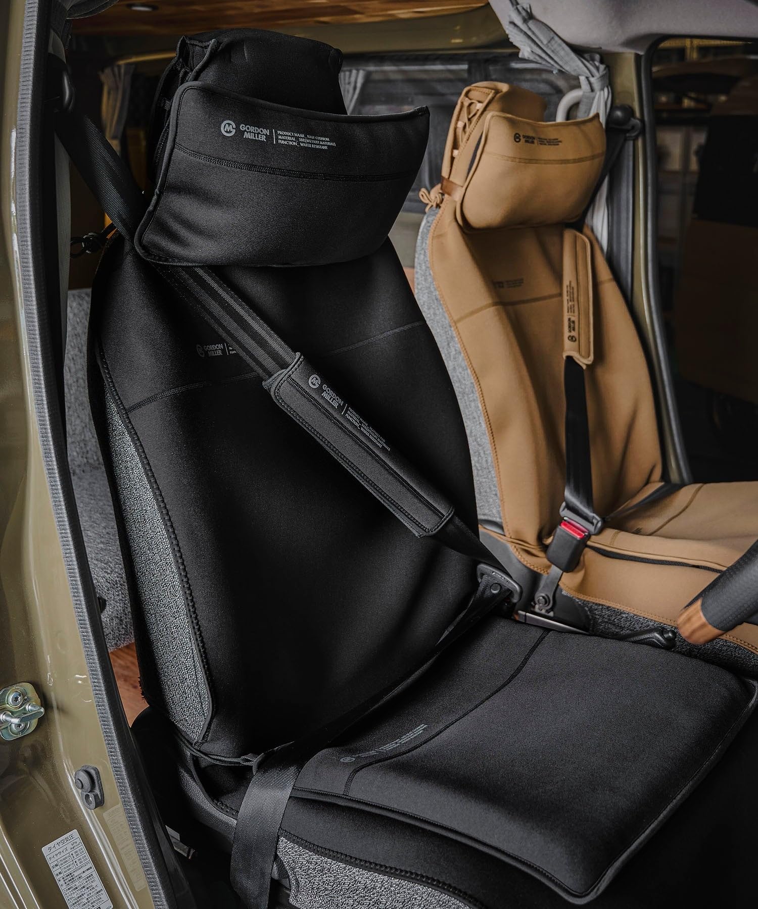 Amazon.co.jp: GORDON MILLER 車用 SBR ジェルシートクッション 防水