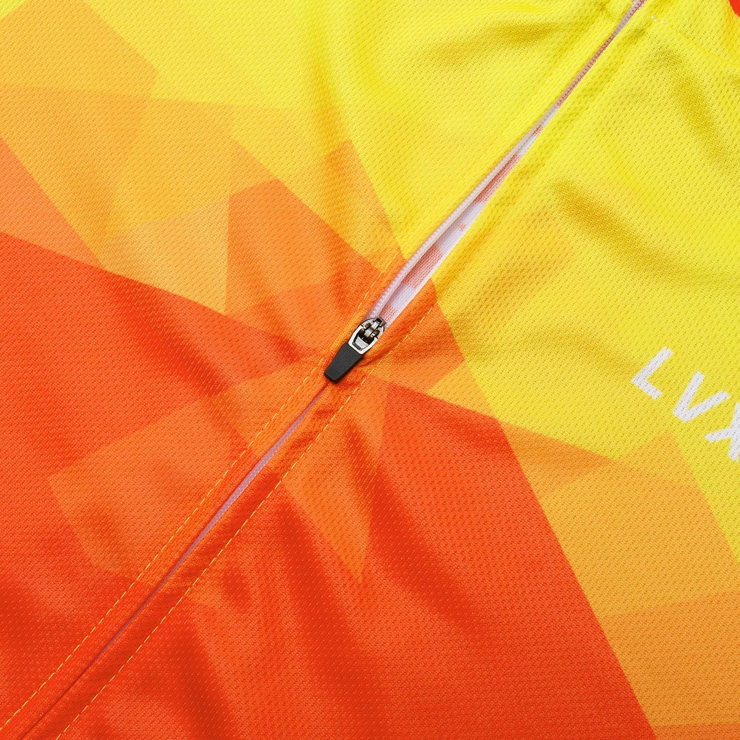 Men's Cycling Jersey Sets Road Bike Jersey Bibs + Shorts with 20D Gel Pad MTB Riding Clothing Kit - Image 3