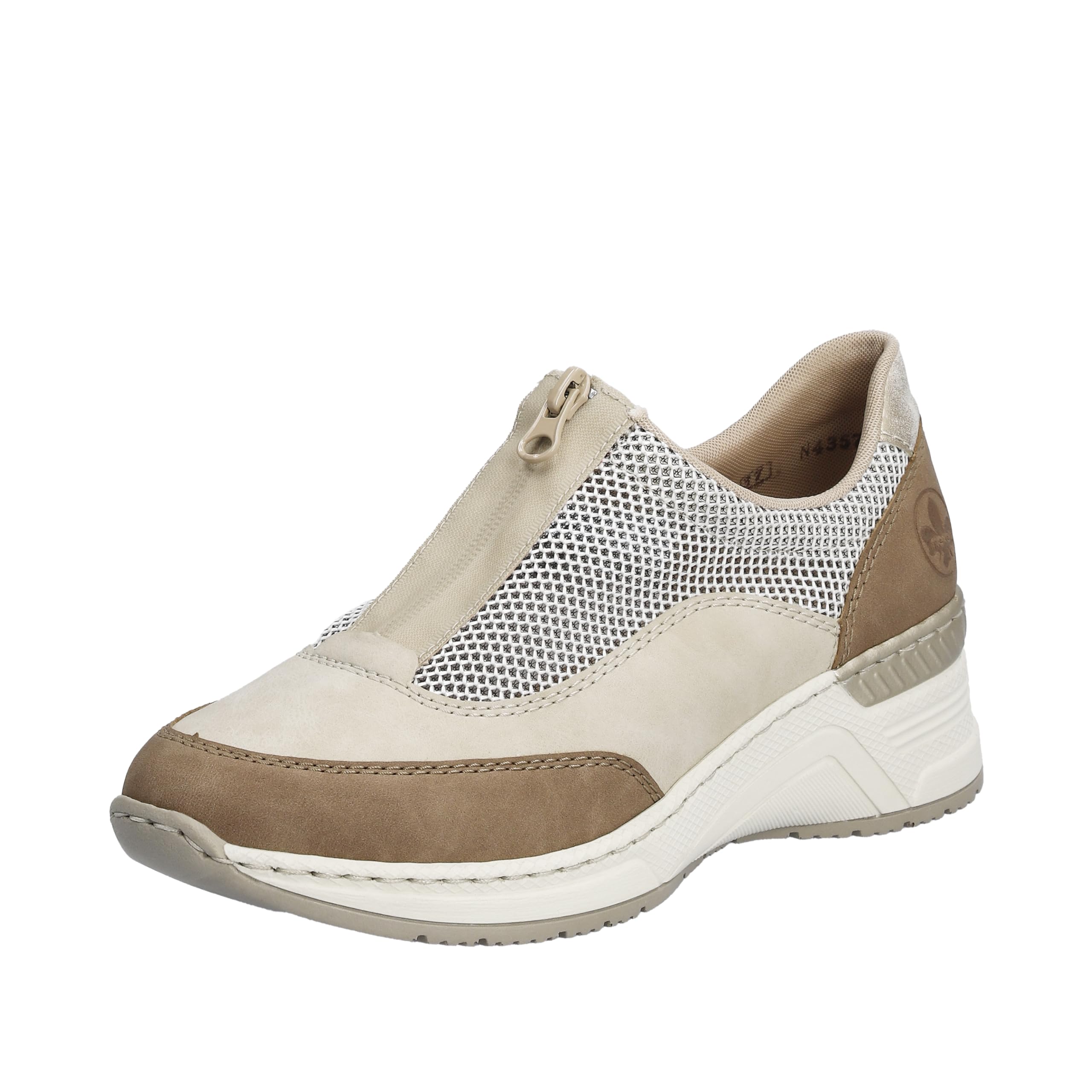 Rieker Women's N4357 Slippers, Beige, 40 EU