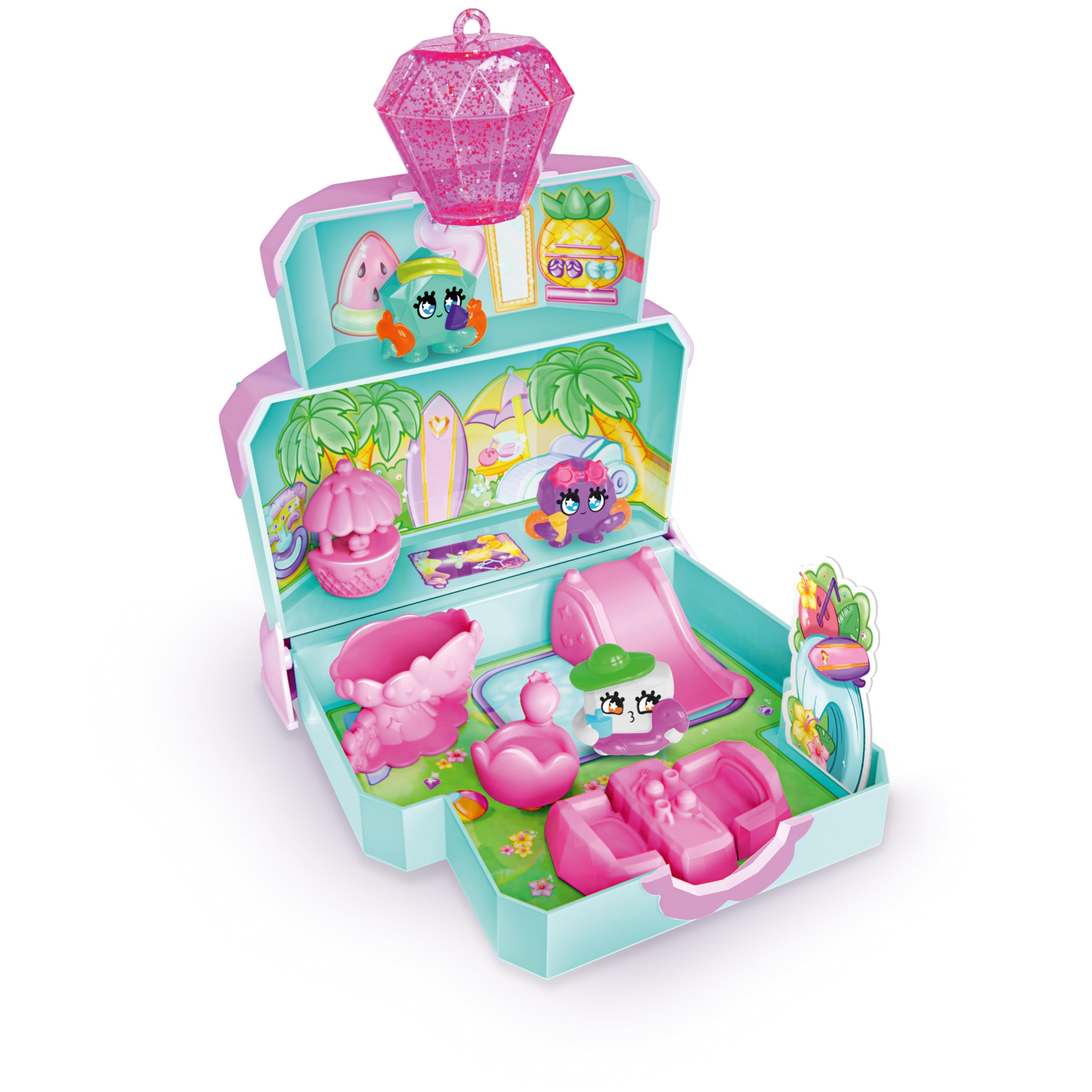 BANDAI TH012A3 Series 2 Pool Party Contains Mini Playset and 1