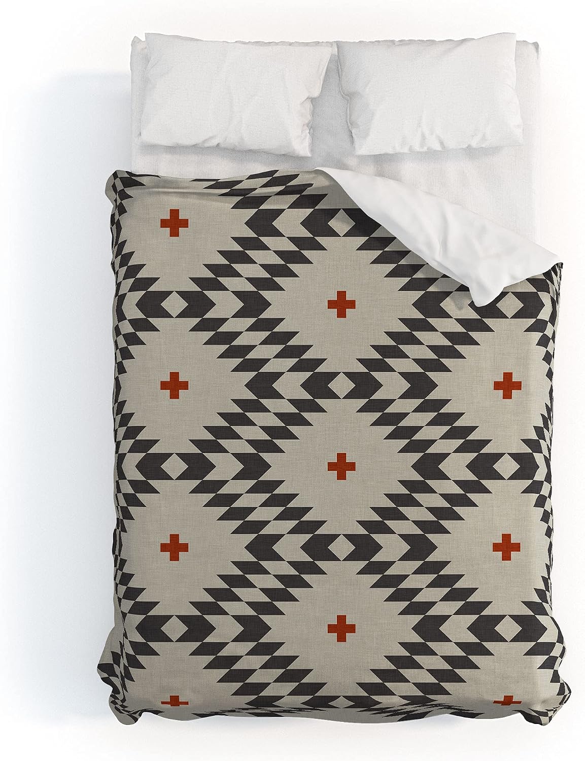 Deny Designs Cotton Duvet, Holli Zollinger Native Natural Plus, Queen
