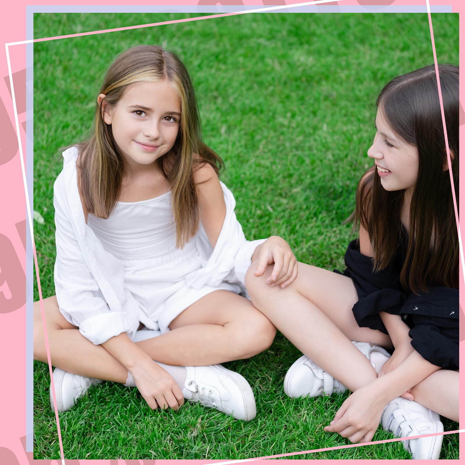 Zuimei 6 Pair Girls Lace Socks,White Cotton Frilly Ankle Socks for Kids Sweat Absorbent,Comfortable&Breathable Everyday for School,Parties and Dressing Up(4-7 Years Kids)