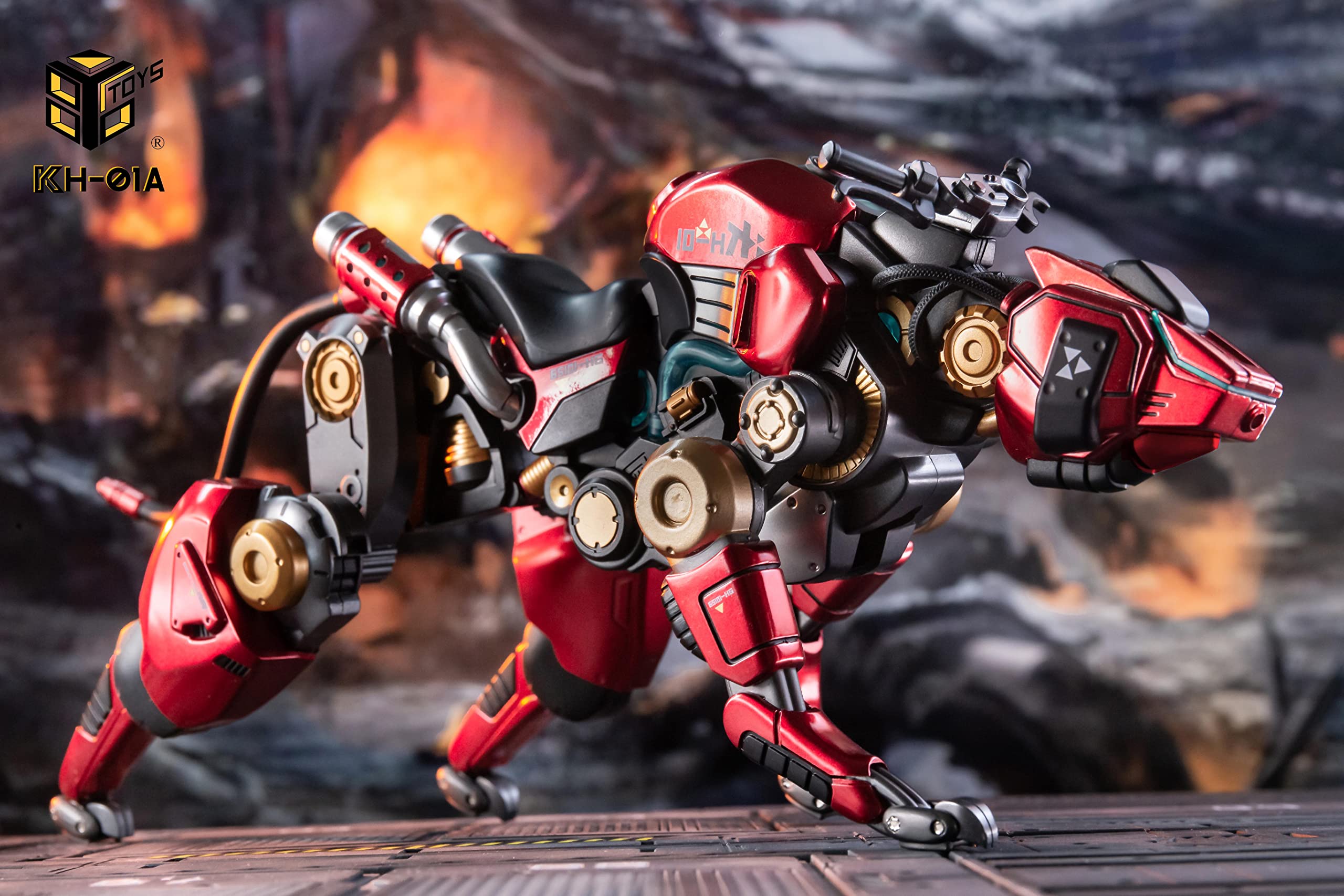 Amazon.co.jp: 86TOYS 戦場の機械獣KH 01A 1/12スケール ABS&POM&亜鉛