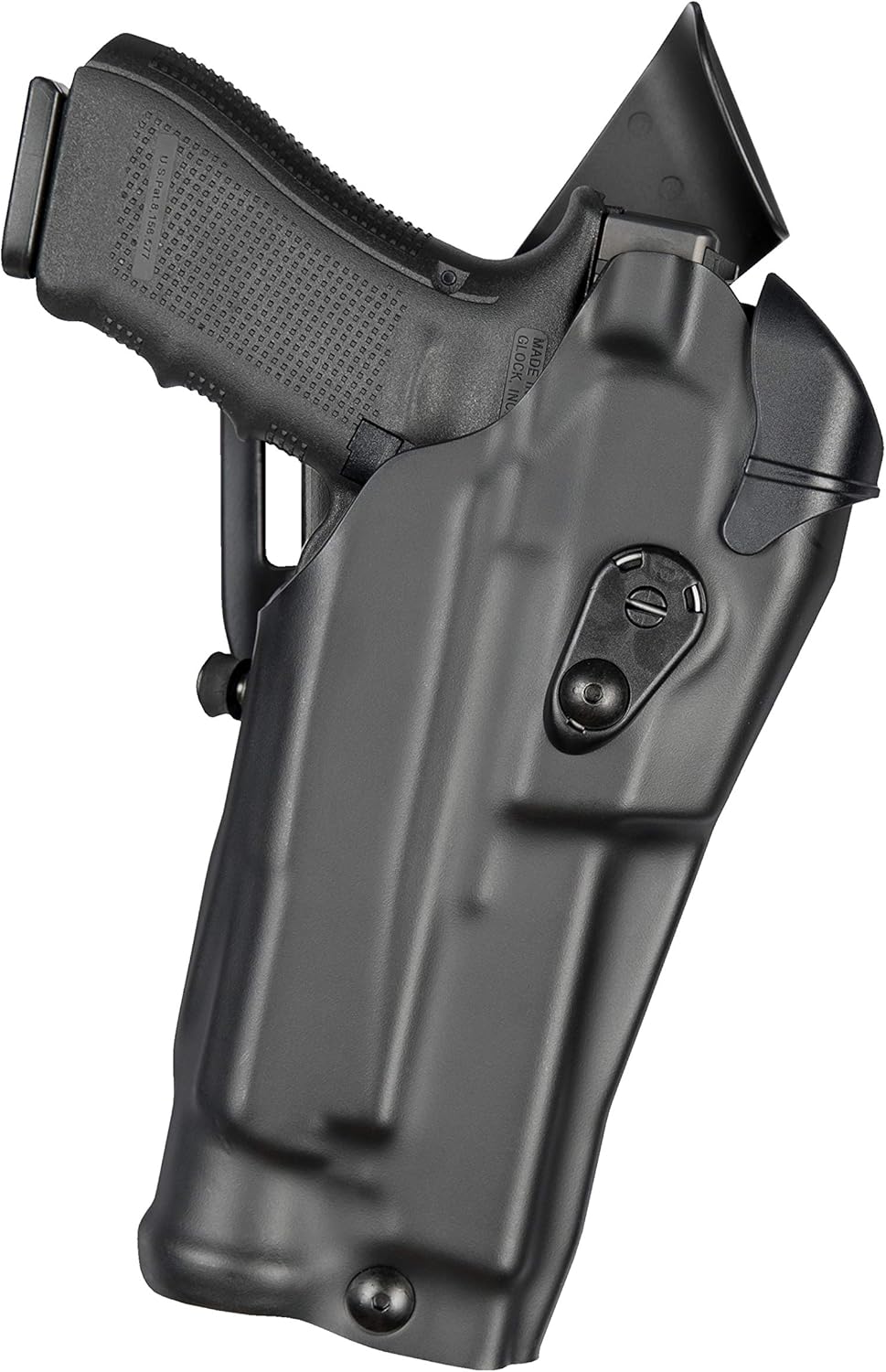Safariland 6390RDS Level One Retention Duty Holster, Red Dot Sight Compatible, STX Basket Weave Black, Right Hand, Fits: Glock 17/22 Surefire X300U