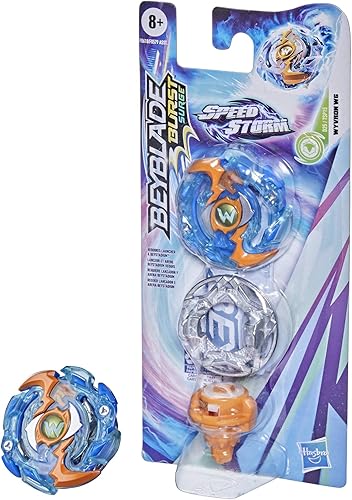 Miniatura 3 de Beyblade Burst Surge Speedstorm Wyvron W6 Spinning Top - Camiseta de juego de batalla tipo defensa, juguete para niños a partir de 8 años