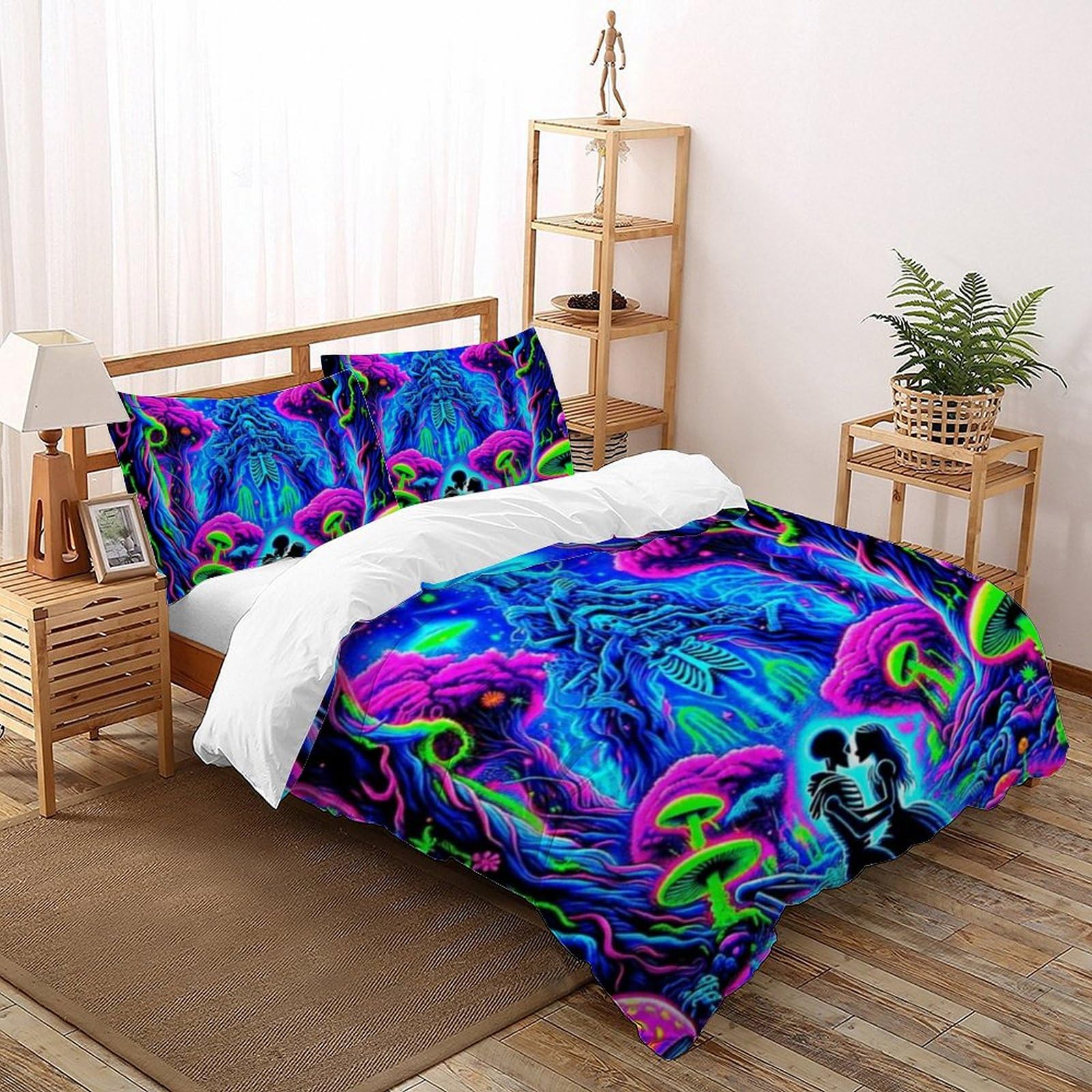 Housse de couette double imprimé 3D pour transformer la chambre de votre garçon en espace moderne