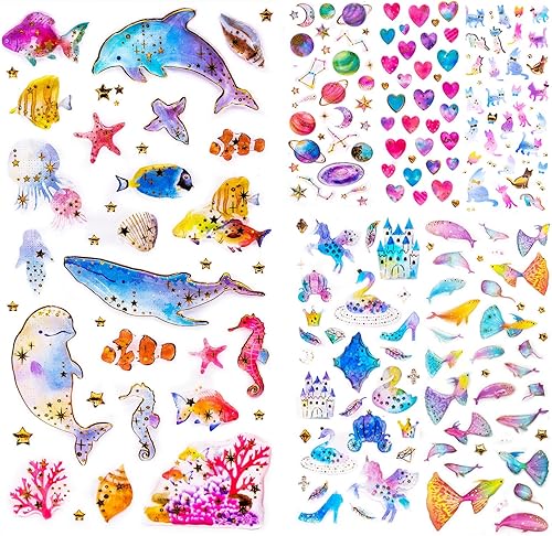 IMNEXT2U Lindas calcomanías para manualidades, purpurina estética, resistente al desgarro, calcomanías impermeables para laptop, botella de agua, IMNEXT2U Lindas calcomanías para manualidades, purpurina estética, resistente al desgarro, calcomanías impermeables para laptop, botella de agua,