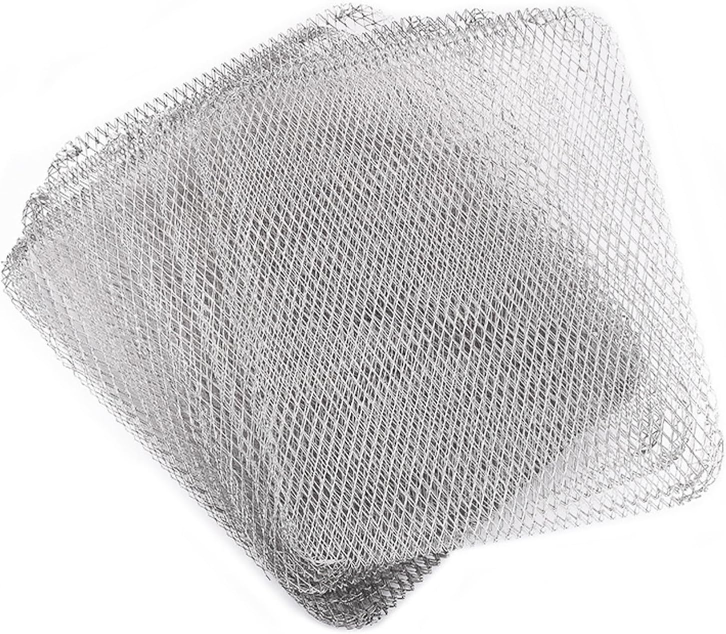 Cuttable Grills Mats Aluminum Texture For Easily Grilling Flexible And Safe For Outdoor Cooking Grills 10PCS Barbecue Netting