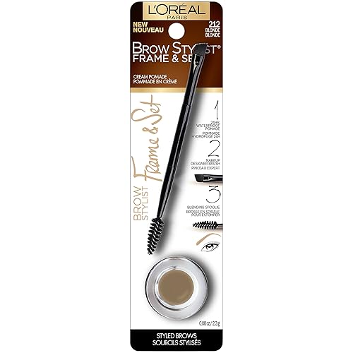 Miniatura 4 de L'Oreal Paris Cosmetics cepillo para cejas y juego., Rubia