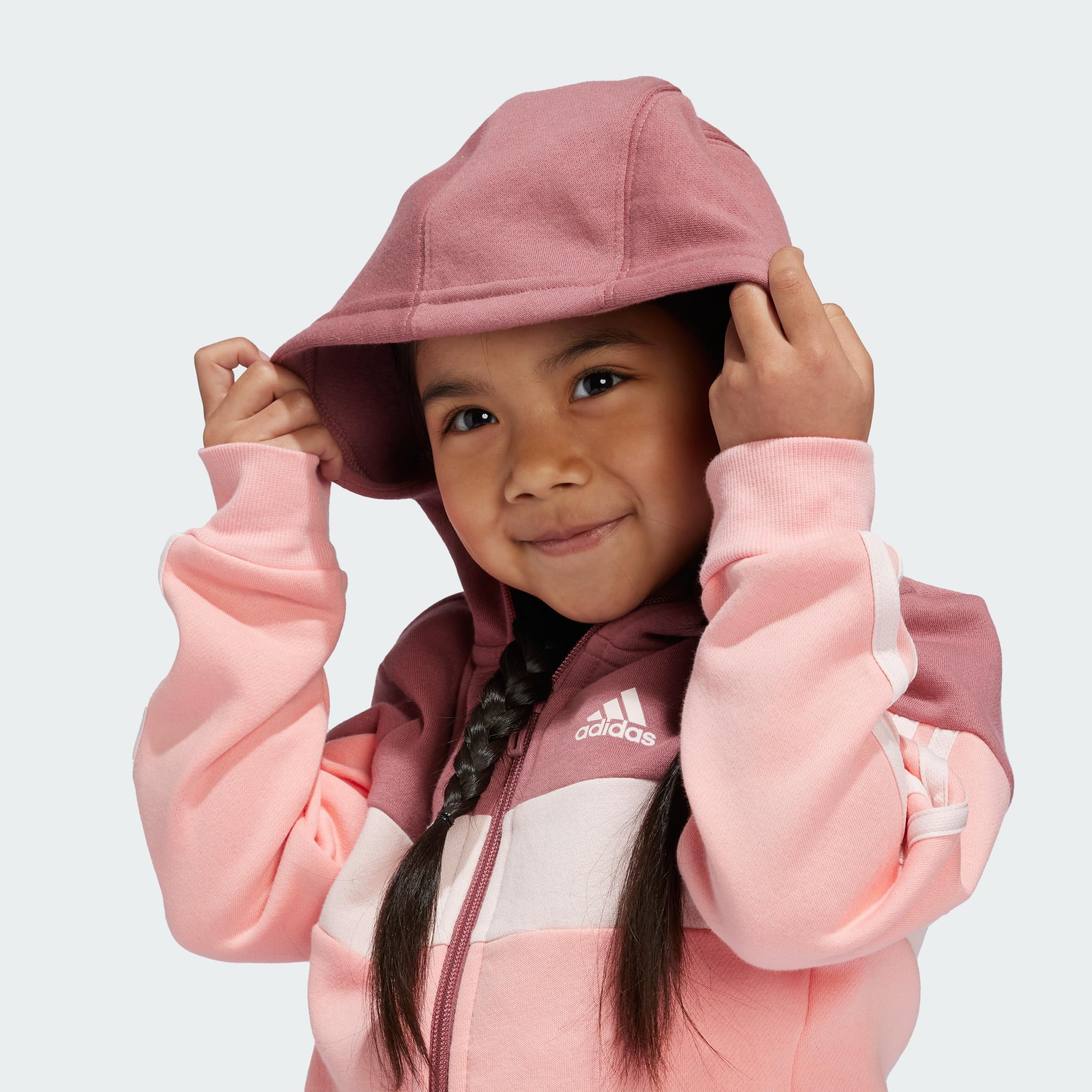 adidas Unisex Kids' Chándal Tiberio Colorblock Fleece 3 bandas (Niños),
