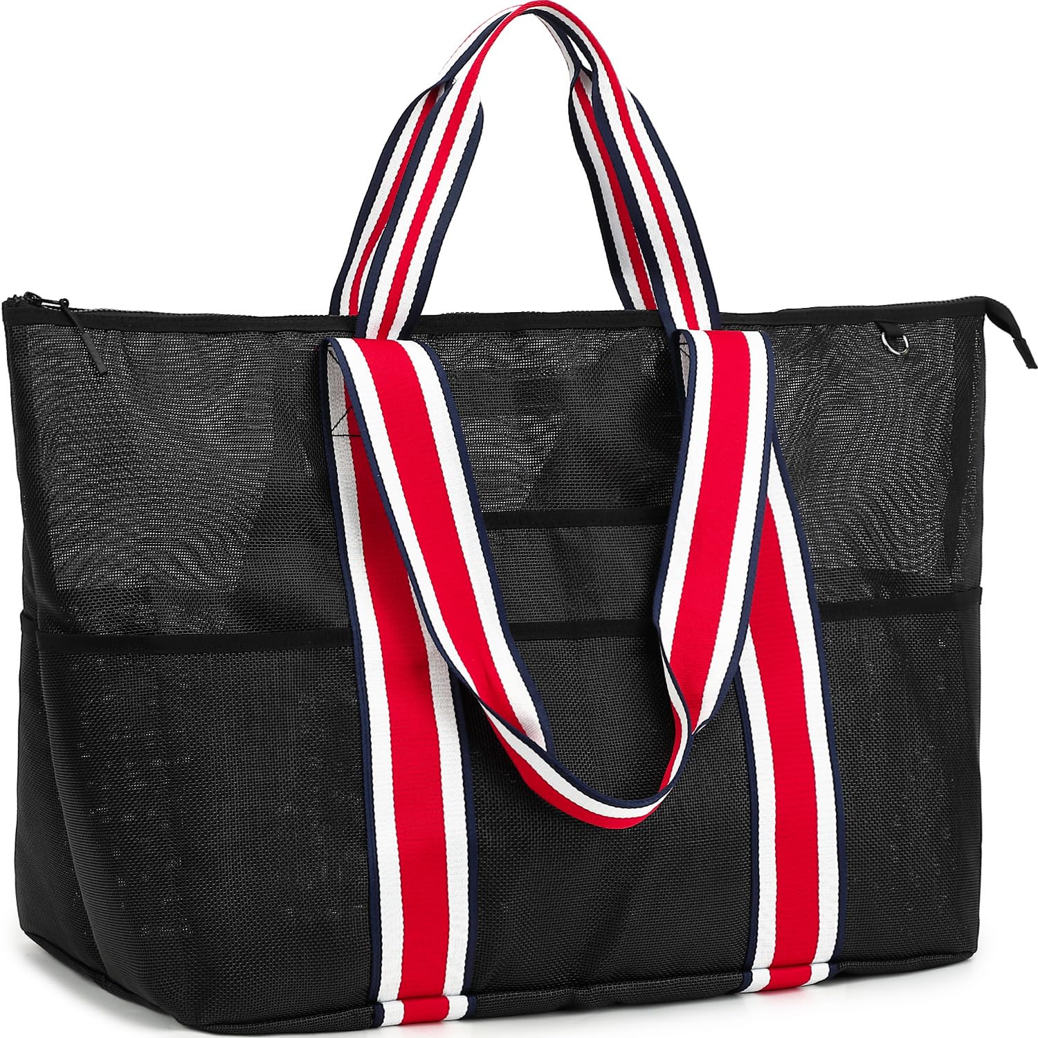 Fammart Large Mesh Beach Bag for Women, Oversized Beach tote Swim Pool Bag
