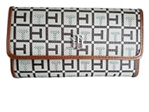 Monogram Brown Multi Compartment Wallet&comma; Brown