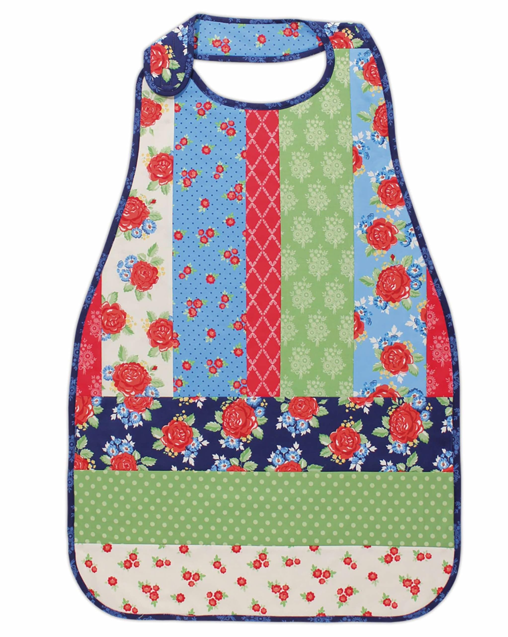 June Tailor Quilt As You Go Coverall/Adult Bib/Apron, Fabric, Multi