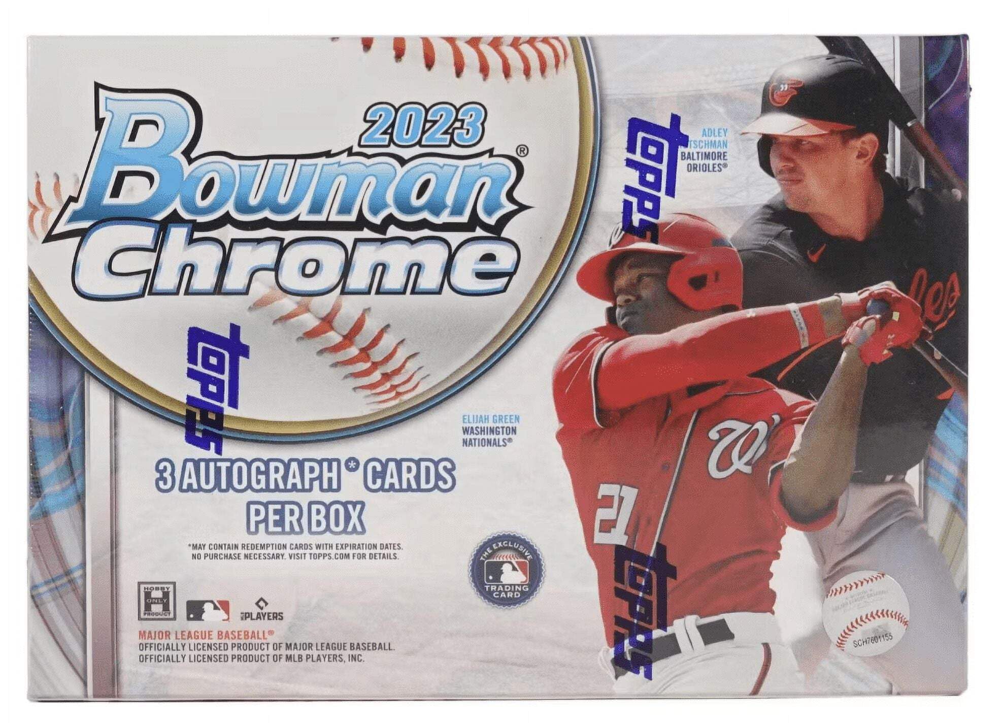 Amazon.com: 2023 Chrome Baseball HTA Choice Box by Topps