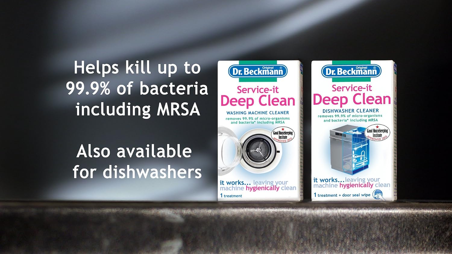 Dr. Beckmann Service-it Deep Clean Washing Machine Cleaner, White, 250 g (Pack of 1) - Image 3