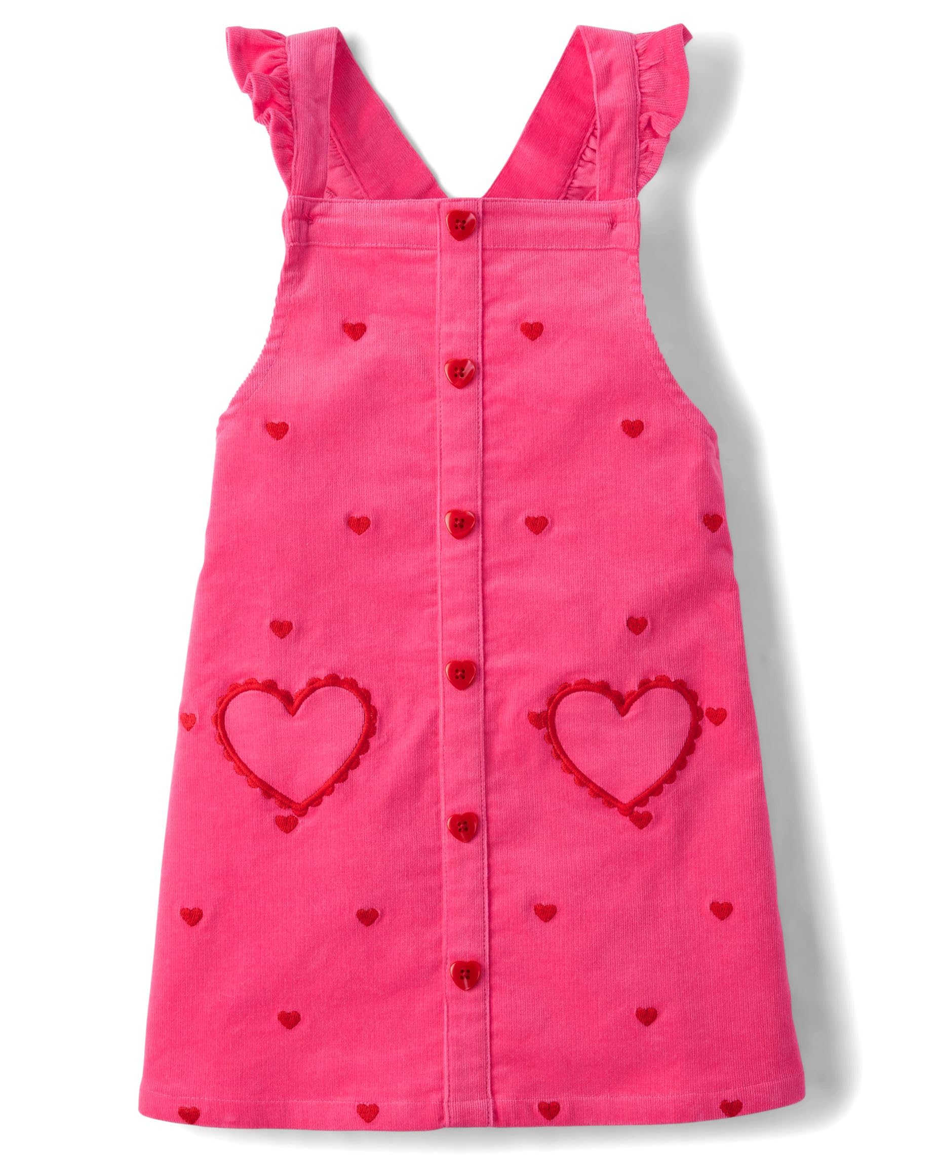 Gymboree Girl and Toddler Embroidered Sleeveless Skirtall Jumpers