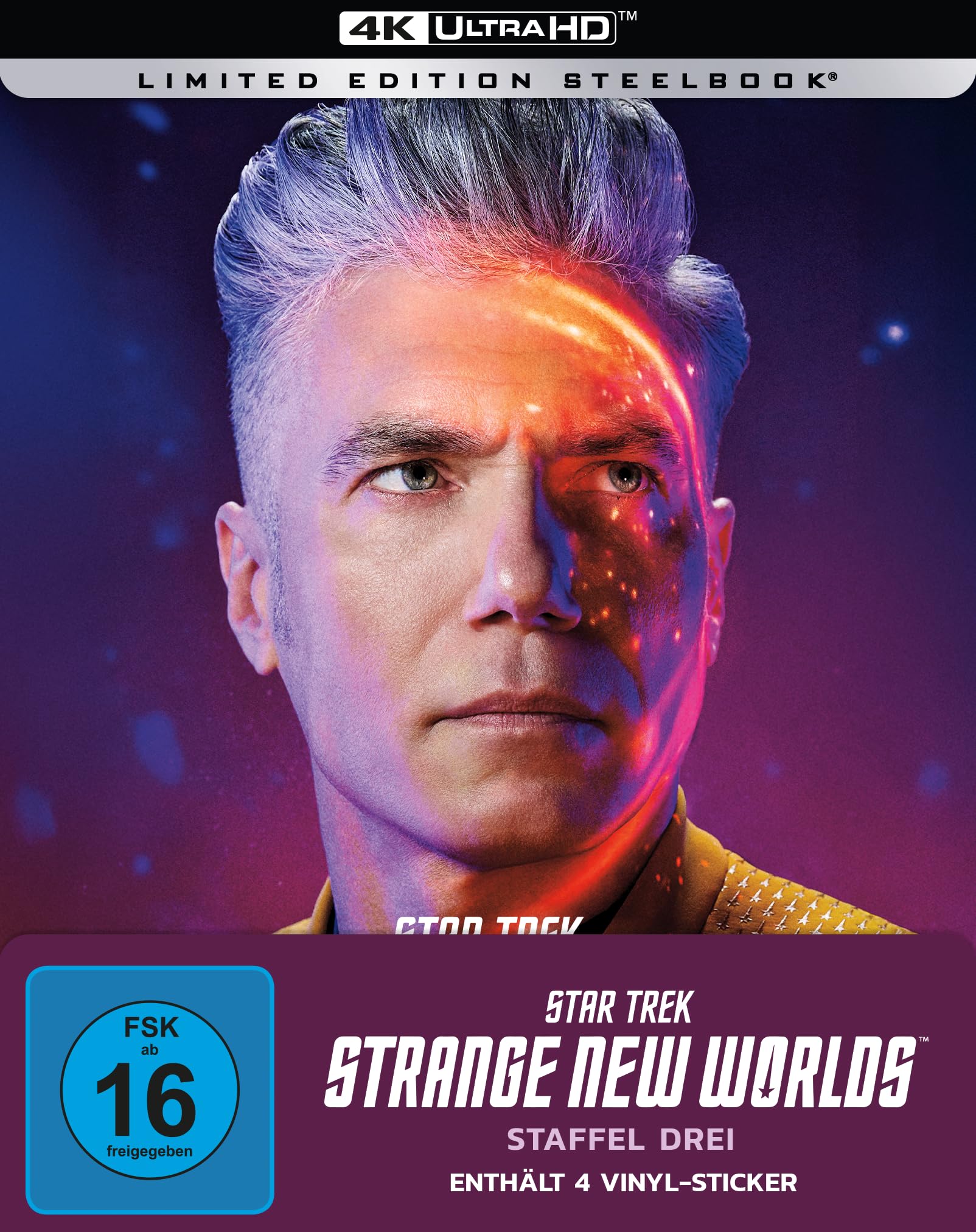 Star Trek - Strange New Worlds - Staffel 3 UHD SteelBook [Blu-ray]