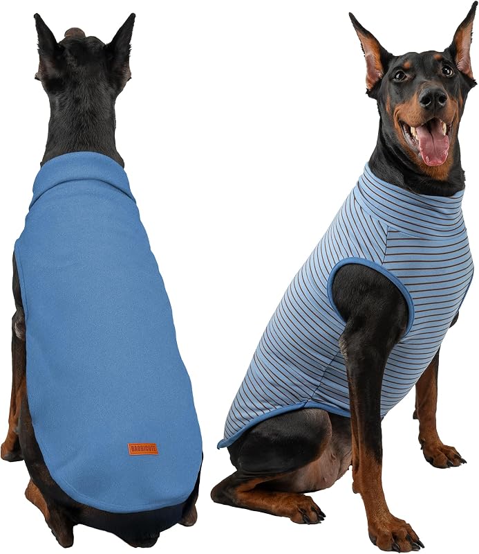 Suéter para Cães BAOBICUTE de Veludo Macio, Sem Mangas, 2 Peças