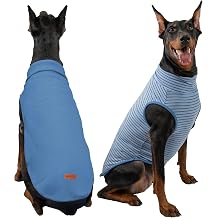 2 Pack Dog Sweater Clothes Soft Velvet Fabric Coat Dog Sweatshirt Sweaters for Small Medium Large Dogs Pullover Turtleneck Pet Puppy Clothes Cold Weather Warm Puppy Sweater