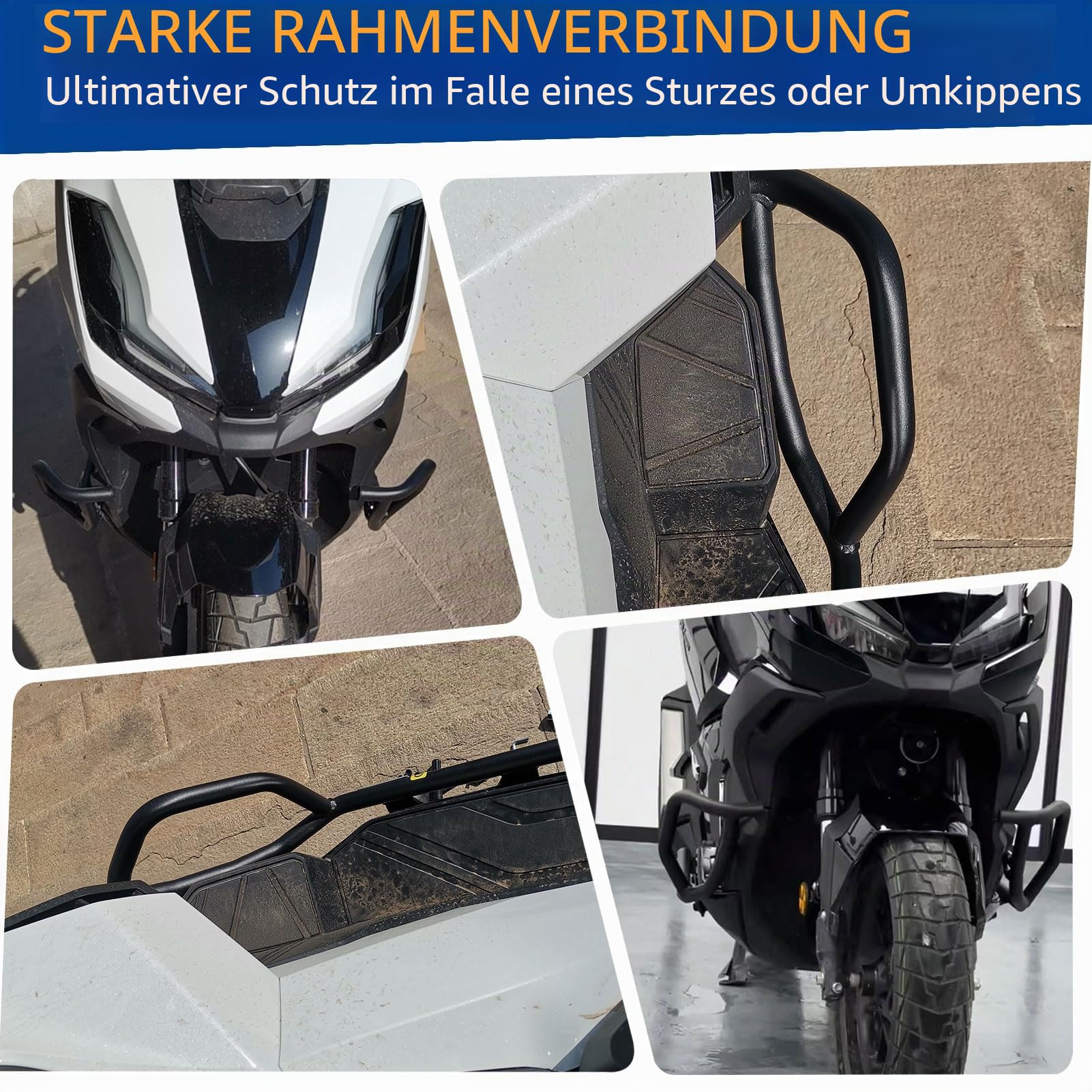 Highway Crash Bars Motorschutzbügel Ersatz für HONDA ADV 350 2025 Zubehör Absturzsicherung
