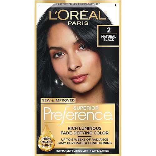 L'Oreal Paris Superior Preference Luminous Fade-Defying Permanent Hair Color, Hair